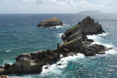 Pointe des Chateaux Guadeloupe (Alexander Mirschel)  Copyright 
License Information available under 'Proof of Image Sources'