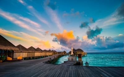 Maldives in the morning (Constance Halaveli Resort & Spa) (Mac Qin)  [flickr.com]  CC BY-ND 
License Information available under 'Proof of Image Sources'