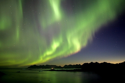 Northern Lights, Greenland (Nick Russill)  [flickr.com]  CC BY 
License Information available under 'Proof of Image Sources'