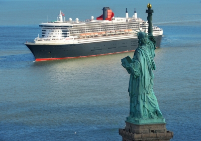 Queen Mary 2 New York (Roderick Eime)  [flickr.com]  CC BY 
License Information available under 'Proof of Image Sources'