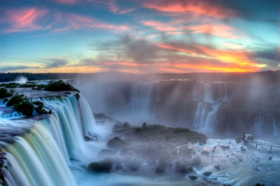 Sunset over Iguazu (SF Brit)  [flickr.com]  CC BY 
License Information available under 'Proof of Image Sources'