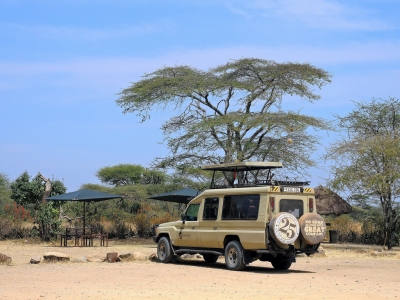 Tanzania (Serengeti National Park) Safari vehicle (Güldem Üstün)  [flickr.com]  CC BY 
License Information available under 'Proof of Image Sources'