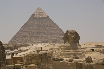 The Great Pyramid and Sphinx, Egypt (S J Pinkney)  [flickr.com]  CC BY 
License Information available under 'Proof of Image Sources'